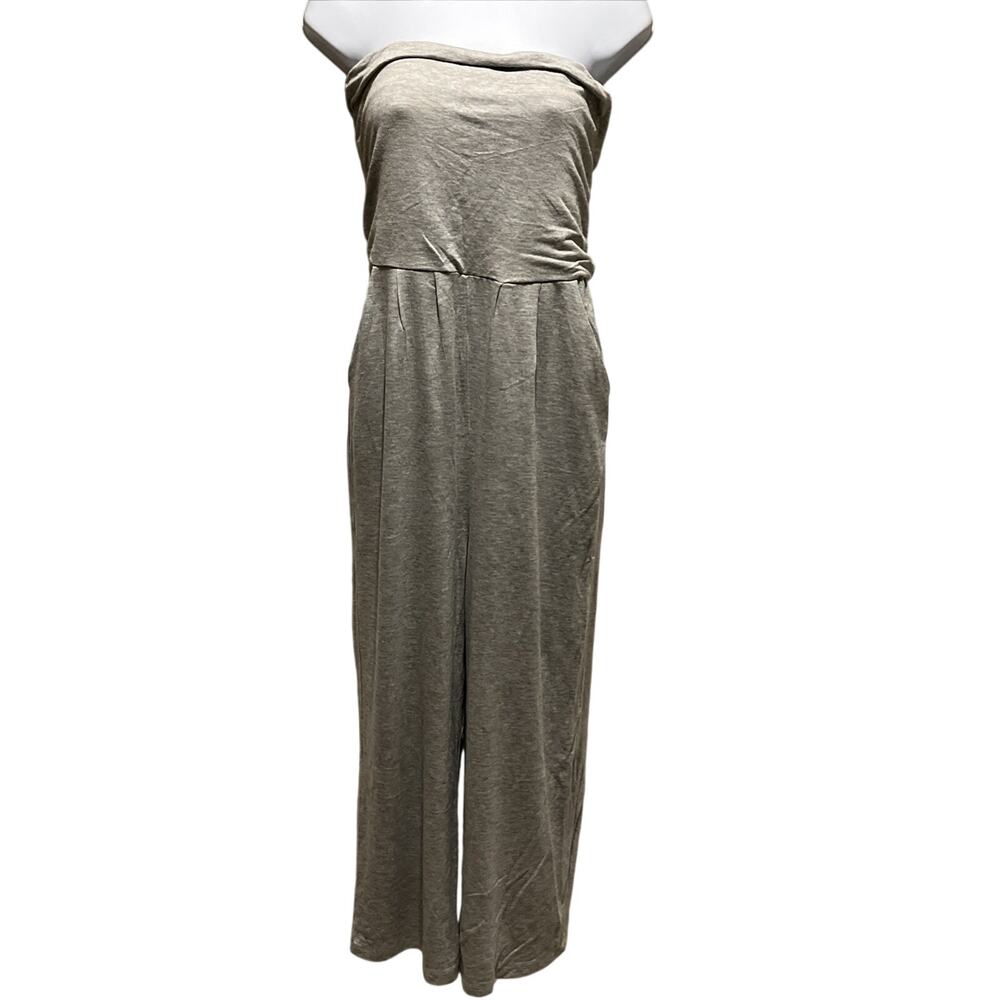 Antistar Women’s M Heather Gray Strapless Jumper W/ Pockets